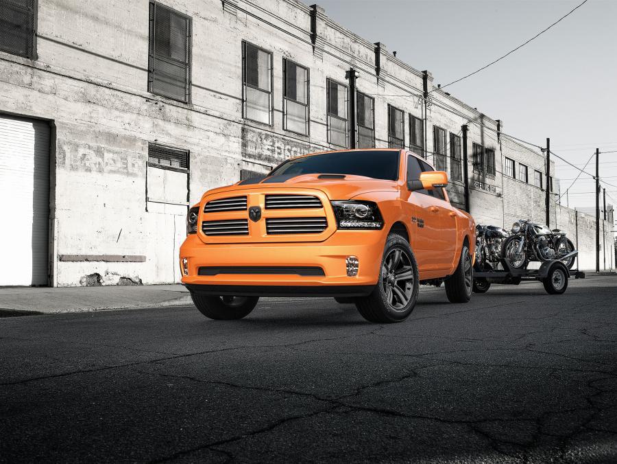 Dodge Ram 1500 Ignition Orange Sport Crew Cab '2016